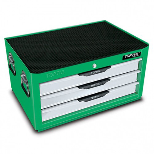 Металевий інструментальний ящик 3 секції (Pro-Line) TOPTUL TBAD0301, фото 1