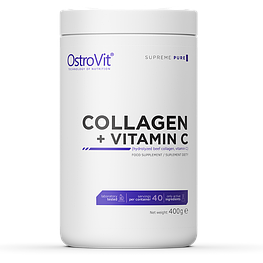 Collagen + Vitamin C OstroVit 400 г Без смакових добавок