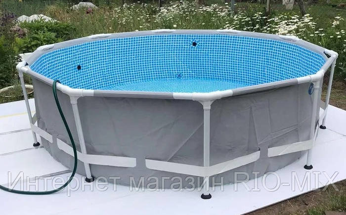 Купить Круглый Каркасный Бассейн Prism Frame Pool Intex, цена 5730 ...
