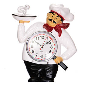 Настенные часы "Бон аппетит" 30*25*3.5см, материал пластик (2003-032)