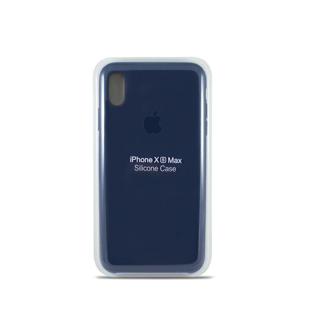 Apple iPhone XS Max Чохол-накладка Original Soft Case Midnight Blue