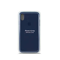 Apple iPhone XS Max Чохол-накладка Original Soft Case Midnight Blue