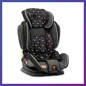 Дитяче автокрісло від 1 року до 12 років група 1/2/3 (9-36 кг) Lorelli MAGIC PREMIUM чорне