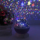 СВЕТИЛЬНИК ТОЧНИК ШАР ПРОЕКТОР ЗВІЗНОГО НЕБА, ЩО ВРАЖИТЬ STAR MASTER, фото 2