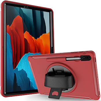 Чохол Rotating Belt Case для Samsung Galaxy Tab S7 Plus 12.4 T970 / T975 Red