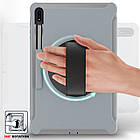 Чохол Rotating Belt Case для Samsung Galaxy Tab S7 Plus 12.4 T970 / T975 Grey, фото 5