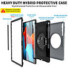 Чохол Rotating Belt Case для Samsung Galaxy Tab S7 Plus 12.4 T970 / T975 Grey, фото 7