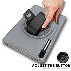 Чохол Rotating Belt Case для Samsung Galaxy Tab S7 Plus 12.4 T970 / T975 Grey, фото 6