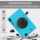 Чохол Rotating Belt Case для Samsung Galaxy Tab S7 Plus 12.4 T970 / T975 Light Blue, фото 9
