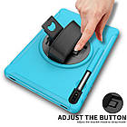 Чохол Rotating Belt Case для Samsung Galaxy Tab S7 Plus 12.4 T970 / T975 Light Blue, фото 4