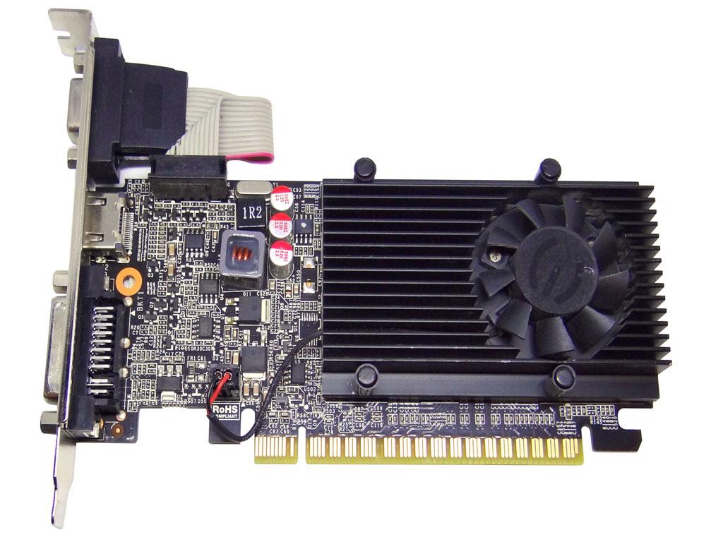 Відеокарта EVGA Geforce GT 610 1 Gb PCI-Ex DDR3 64 bit (DVI + HDMI + VGA) 01G-P3-2615-KR