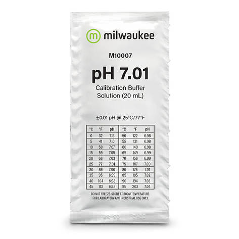 Калібрувальний розчин Milwaukee pH 7.01 - 20 мл, фото 1