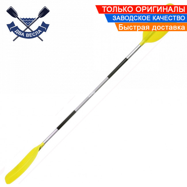 Нерозбірне весло для байдарки дитяче 205 TwinEvo Junior байдаркове весло для каяка шафт дюралюміній Франція, фото 1