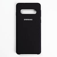 Silicone Case Premium на Samsung S10 Black