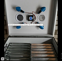 Автоматичний Домашній інкубатор для яєць Насідка Турбо 140 яєць цифровий ламповий Інкубатор побутовий