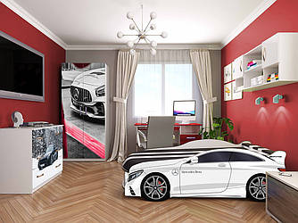 Ліжко машинка Мерседес серії Спейс