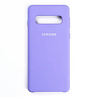Silicone Case Premium на Samsung S10 Lilac