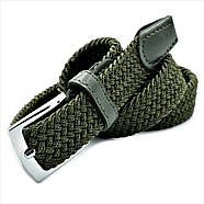 Дитячий ремінь-гумка Weatro Темно-зелений 0560rez/d-2.5k, фото 2