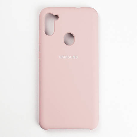 Чохол Silicone Case для Samsung Galaxy A11 / M11 Sand Pink, фото 2