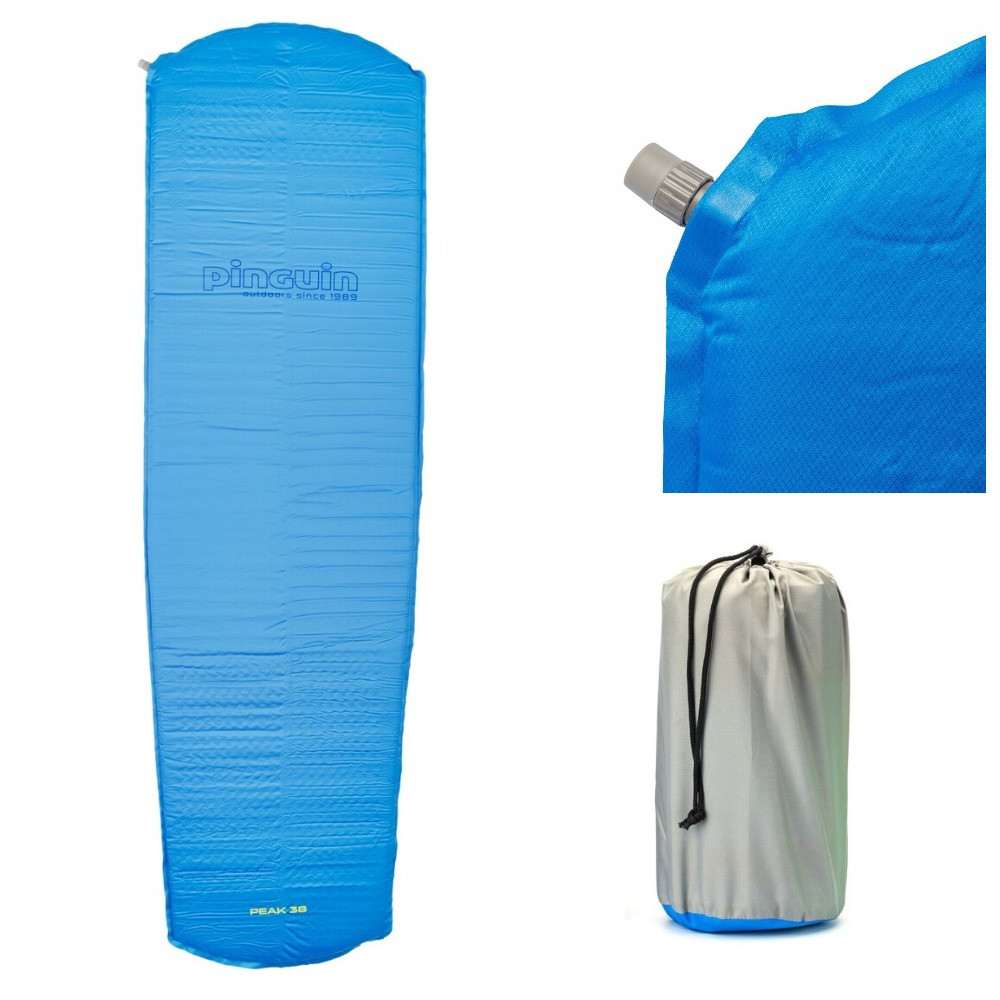 Самонадувний килимок Pinguin Peak 38 Blue (PNG 706.Blue-38)