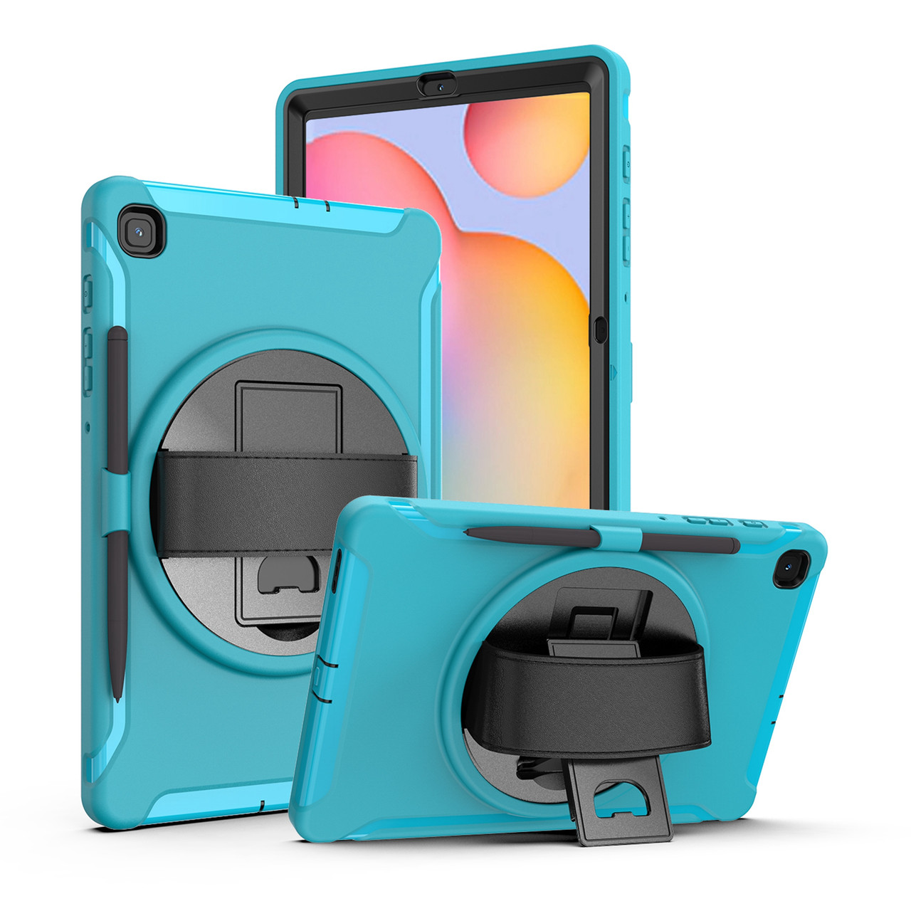 Чохол Rotating Belt Case для Samsung Galaxy Tab S6 Lite 10.4 P610 / P615 Light Blue