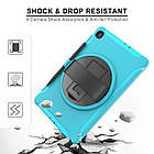 Чохол Rotating Belt Case для Samsung Galaxy Tab S6 Lite 10.4 P610 / P615 Light Blue, фото 3