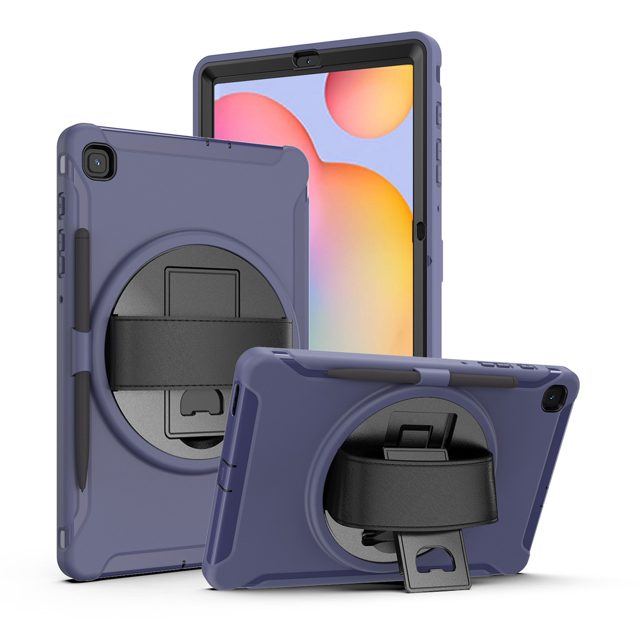 Чохол Rotating Belt Case для Samsung Galaxy Tab S6 Lite 10.4 P610 / P615 Dark Blue