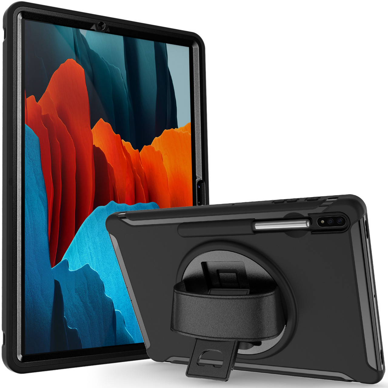 Чохол Rotating Belt Case для Samsung Galaxy Tab S7 Plus 12.4 T970 / T975 Black