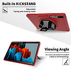 Чохол Rotating Belt Case для Samsung Galaxy Tab S7 Plus 12.4 T970 / T975 Red, фото 3