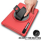 Чохол Rotating Belt Case для Samsung Galaxy Tab S7 Plus 12.4 T970 / T975 Red, фото 7