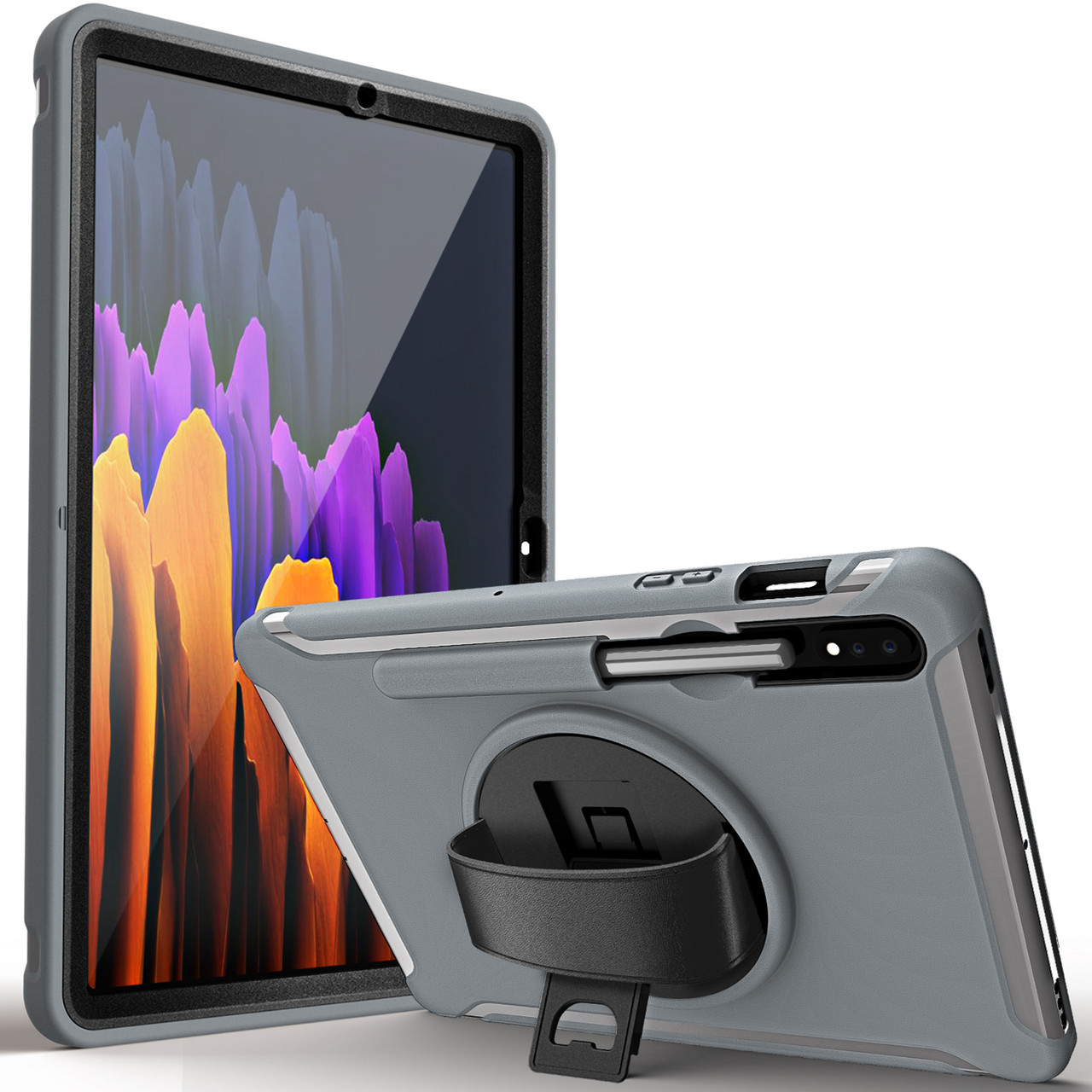 Чохол Rotating Belt Case для Samsung Galaxy Tab S7 11.0 T870 / T875 Grey