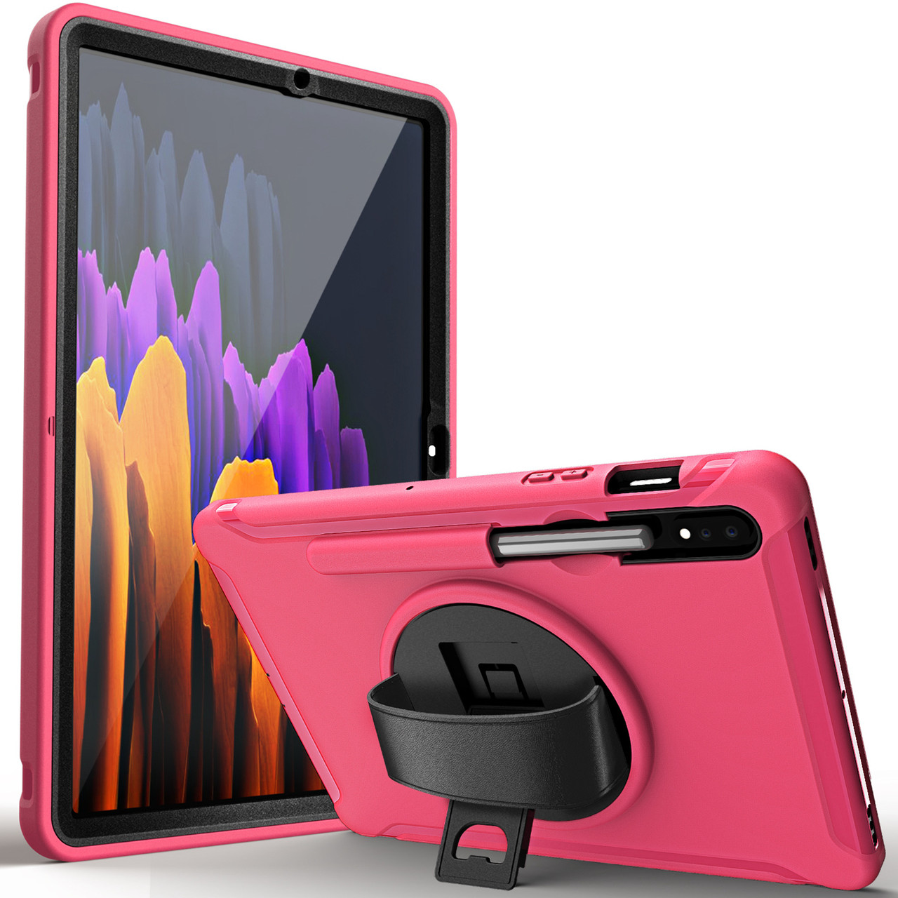 Чохол Rotating Belt Case для Samsung Galaxy Tab S7 11.0 T870 / T875 Rose