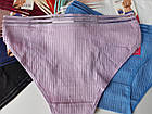 Бавовняні Трусики В Рубчик Мікс 12шт (1961), фото 3