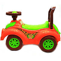 Каталка толокар ТехноК Автомобіль для прогулянок 55х31х44 до 20 кг (3268), фото 2