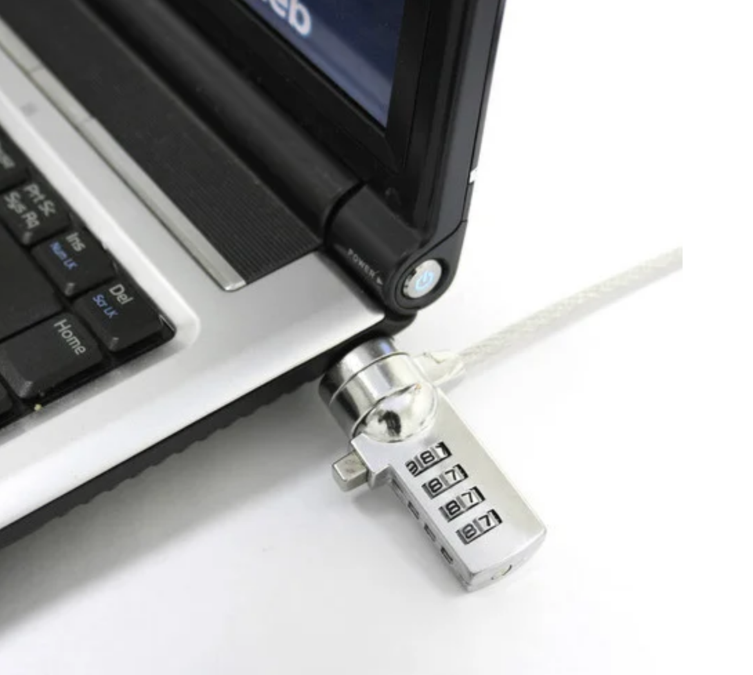Купити Трос замок для ноутбука кодовий з паролем Локер для ноутбука ...