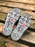 Чоловічі шльопанці Nike x Off-White, білі шльопки найк офф вайт, фото 5