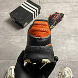 Чоловічі кросівки Adidas Niteball Black Red FY0157 Power Berry, чорні кросівки адідас найтбол, фото 5