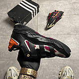 Чоловічі кросівки Adidas Niteball Black Red FY0157 Power Berry, чорні кросівки адідас найтбол, фото 4