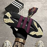 Чоловічі кросівки Adidas Niteball Black Red FY0157 Power Berry, чорні кросівки адідас найтбол, фото 6