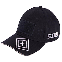 Бейсболка тактична 5.11 Tactical Чорна