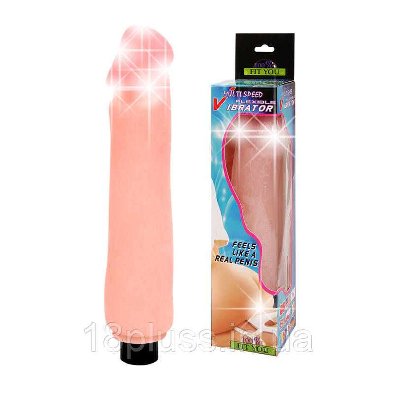 Вібратор Mutlispeed Flexible Vibrator, 23,5 см, фото 1