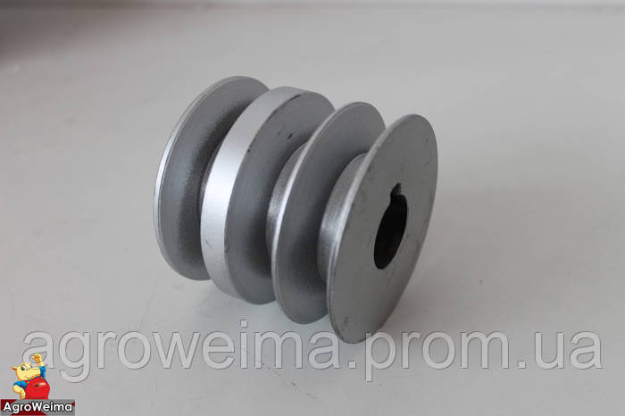 Купить Шкив на вал 25мм, диам 76мм, 3 ручья типа В, цена 498 грн — Prom ...