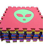 Килимок-пазл EVA , «космічні пригоди» набір 12 шт. 1,08 м2, 30х30 см, т. 10 мм щіл. 100 кг/м3 TERMOIZOL®, фото 7