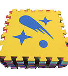 Килимок-пазл EVA , «космічні пригоди» набір 12 шт. 1,08 м2, 30х30 см, т. 10 мм щіл. 100 кг/м3 TERMOIZOL®, фото 5