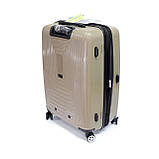 Пластикова валіза середнього розміру  Airtex Jupiter 241, 75 л бежева, фото 8