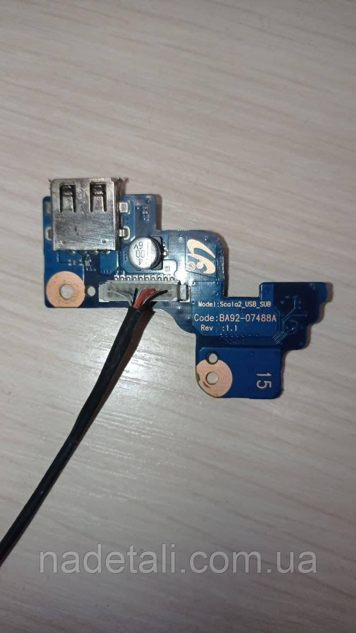 Плата кнопка ВМИК USB Samsung RV515 BA92-07488A