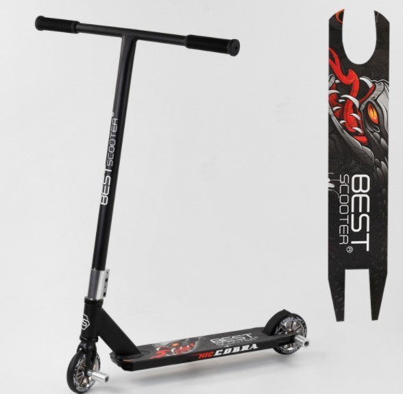 Самокат трюковий Best Scooter CB-00959 HIC-система, ПЕГІ, алюмінієвий диск і дека, колеса (поліуретан) d=110мм