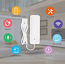 Wi-Fi автономний датчик витоку води Tuya/Smart Life, фото 4
