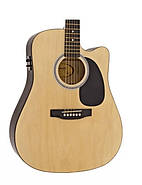 Гітара електроакустична SQUIER by FENDER SA-105CE NA, фото 6