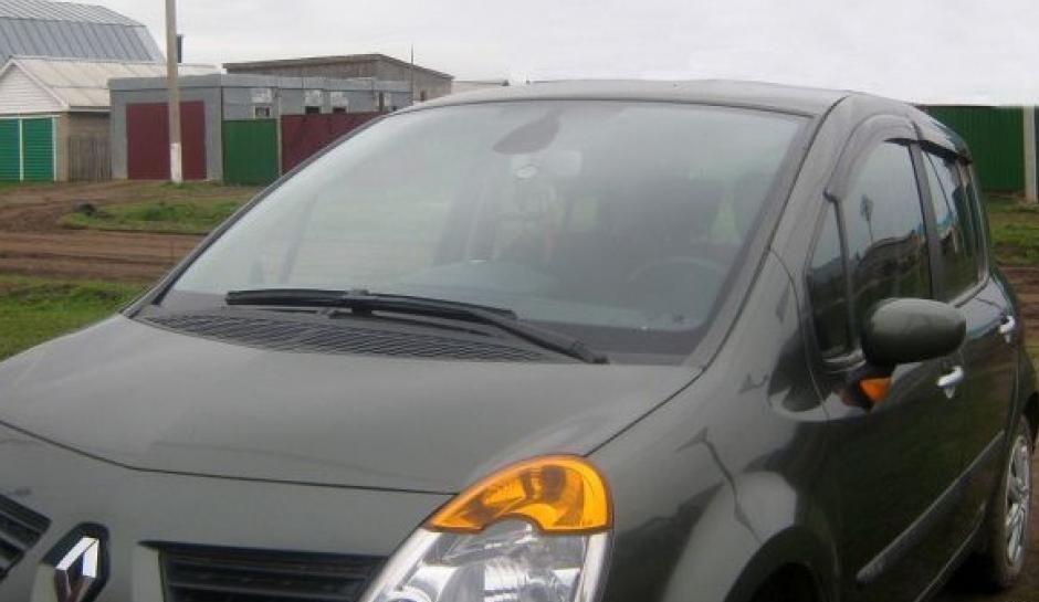 Ветровики Renault Grand Modus 5d  2008-2012 Cobra Tuning